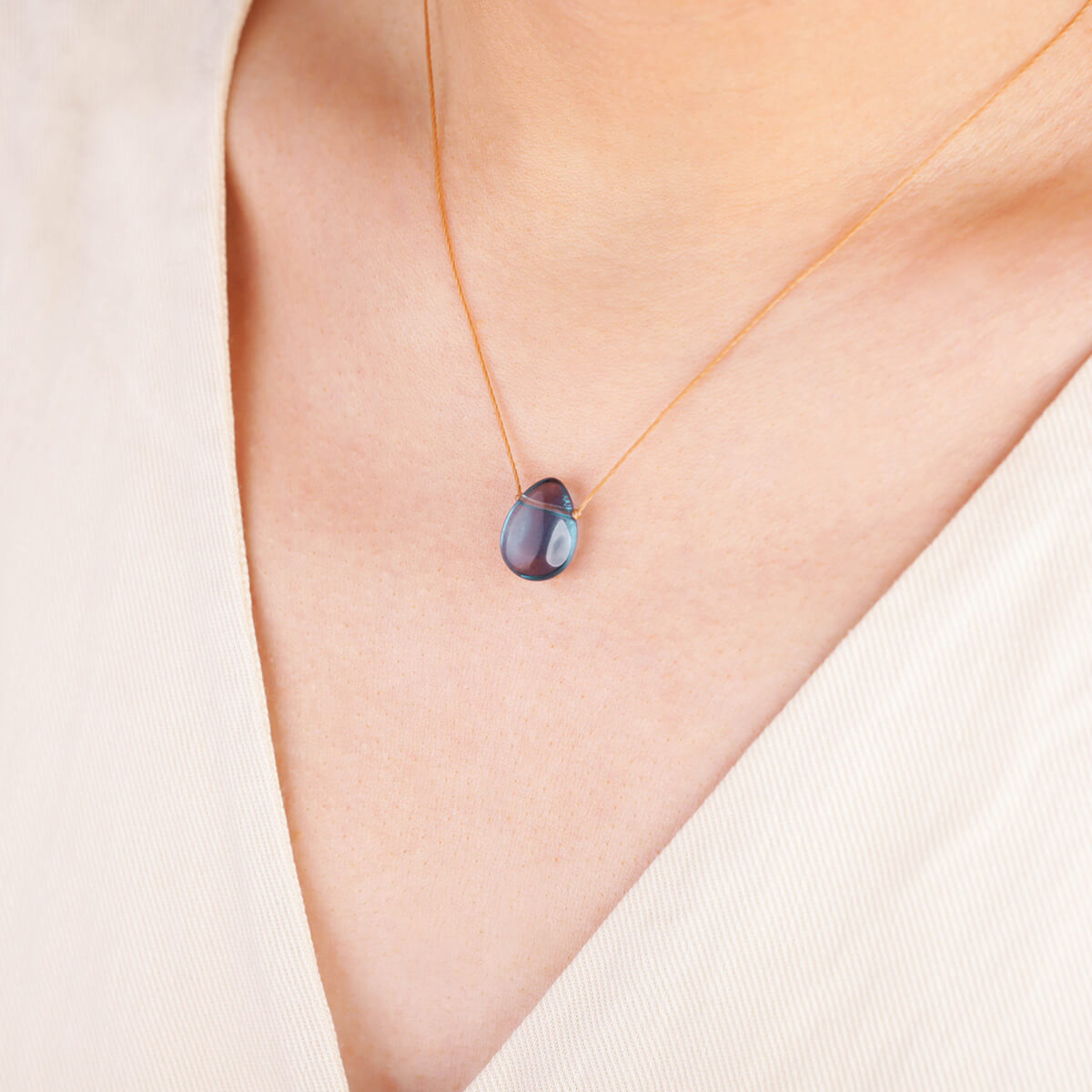 New Day Green Fluorite Necklace for Wishes