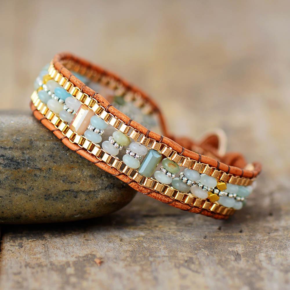 Bracelet Amazonite – Source de Sérénité