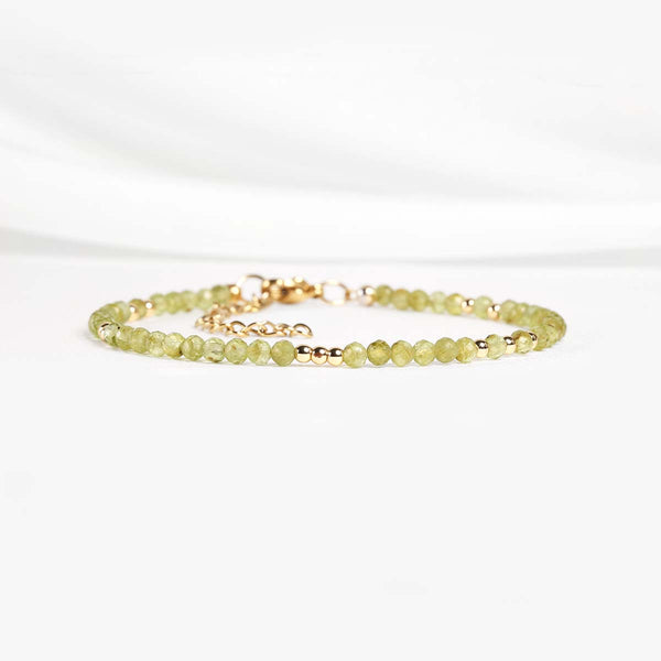 Bracelet Péridot - Rayonnement Spirituel