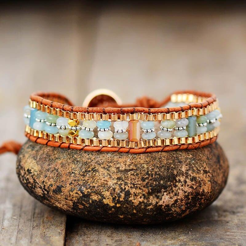Bracelet Amazonite – Source de Sérénité
