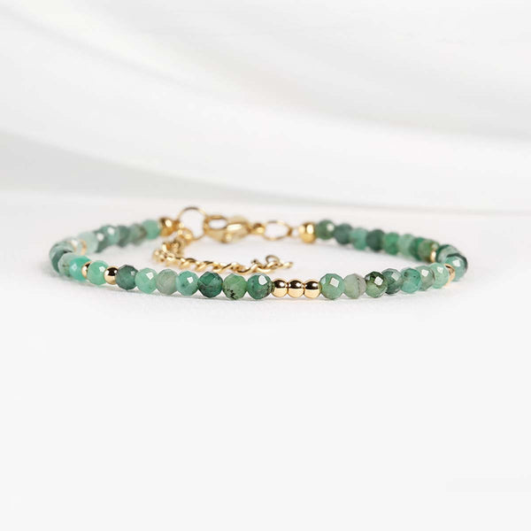 Bracelet Émeraude - Optimisme Renouvelé