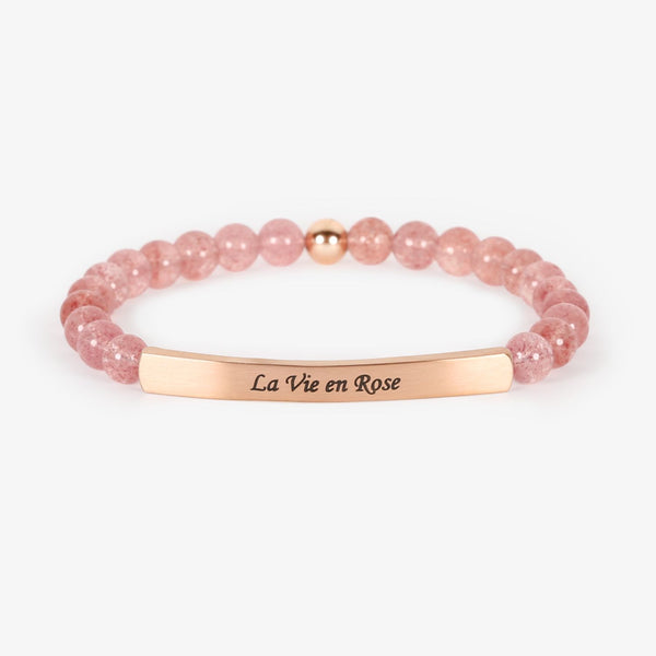 Bracelet "La Vie en Rose"