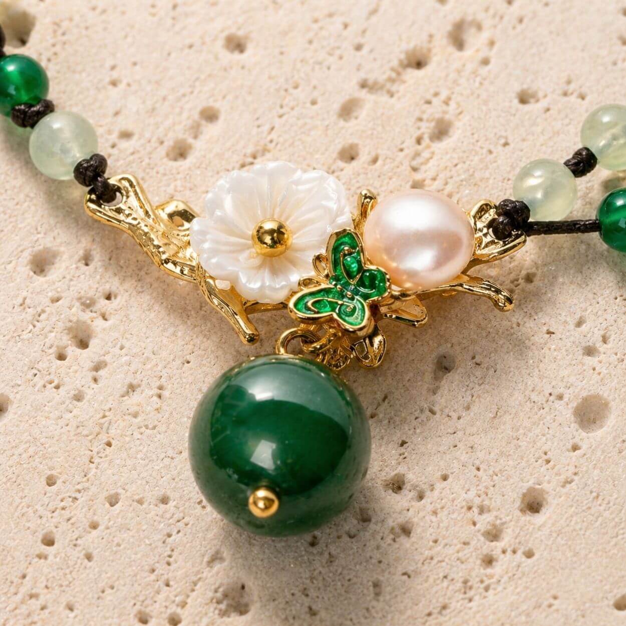 Bracelet de Cheville "Née pour fleurir"