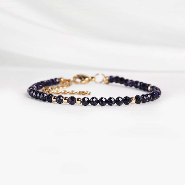 Bracelet Pierre Goldstone - Bouclier Énergétique