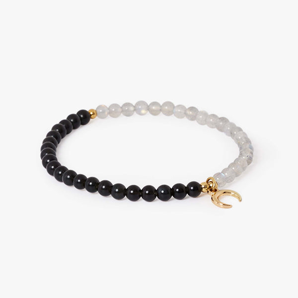 Bracelet "Un Jour Nouveau"en Tourmaline et Labradorite