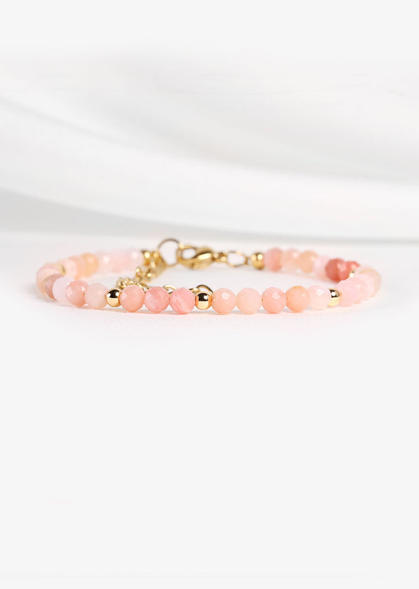 Bracelet Opale Rose - Générateur d'Amour