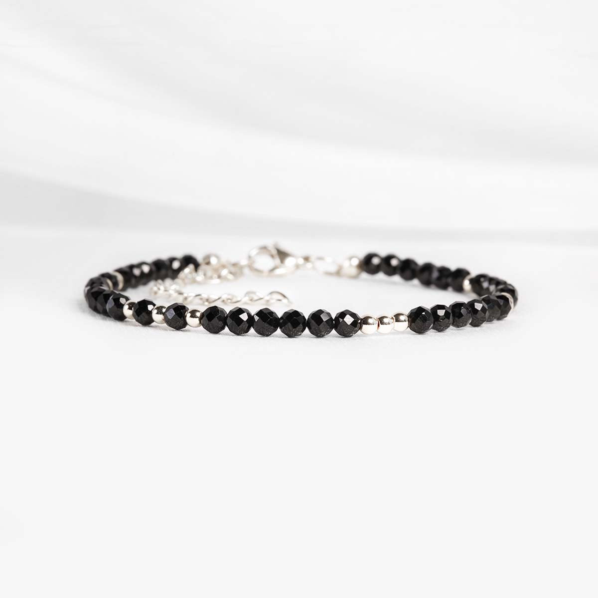 Bracelet Tourmaline Noire - Gardien de Minuit