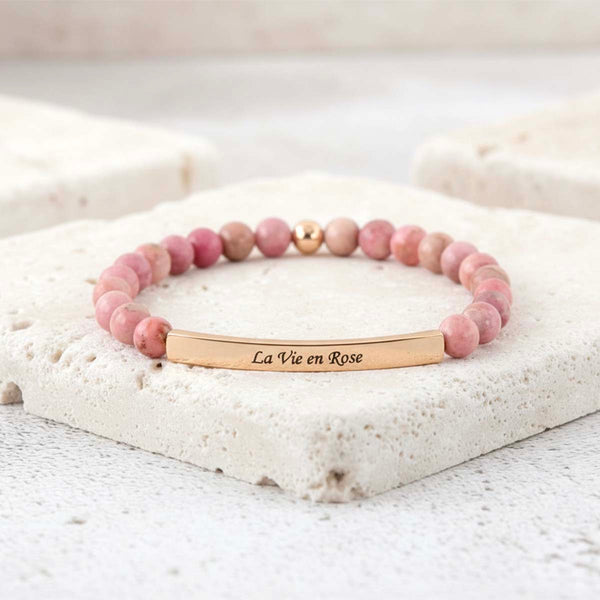 Bracelet "La Vie en Rose"