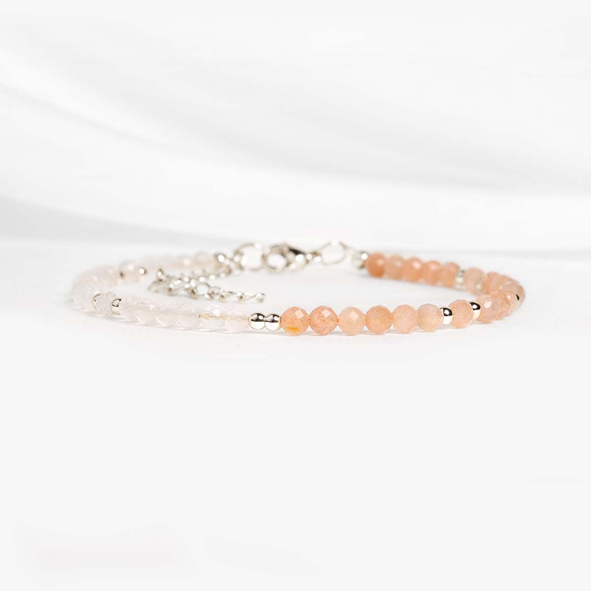 Bracelet Puissance Féminine - Pierre de Soleil & Pierre de Lune