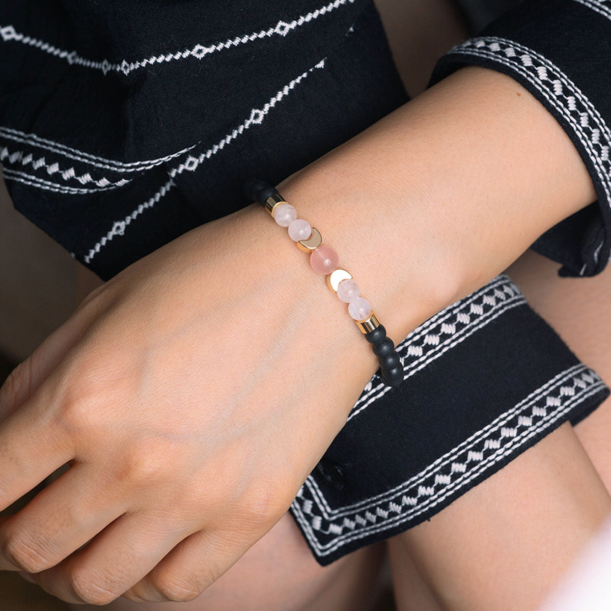 Bracelet "Bouclier Sacré" en shungite
