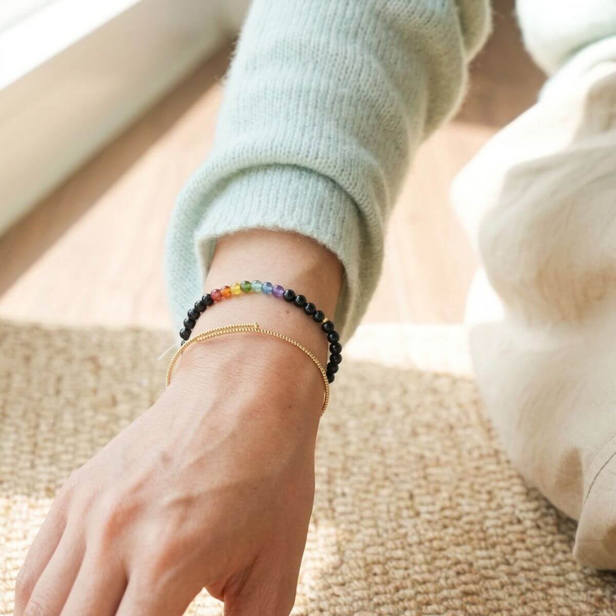 Bracelet “Aligner, Rayonner, Vivre”
