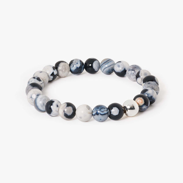 Bracelet "Guérison des Profondeurs" en Agate Orque