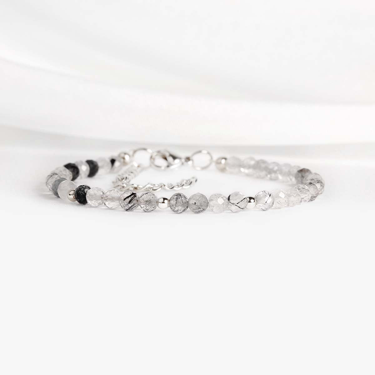 Bracelet Quartz Tourmaliné - Équilibre Harmonieux