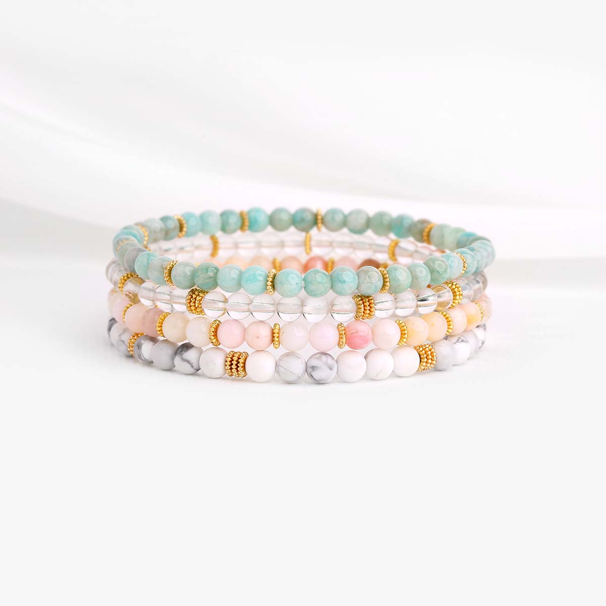Lot de 4 Bracelets Anti-Stress