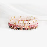 Lot de 4 Bracelets d'Amour-Propre & d'Acceptation
