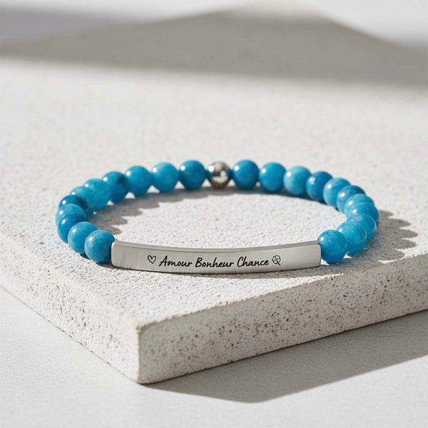 Bracelet "Amour Bonheur Chance"
