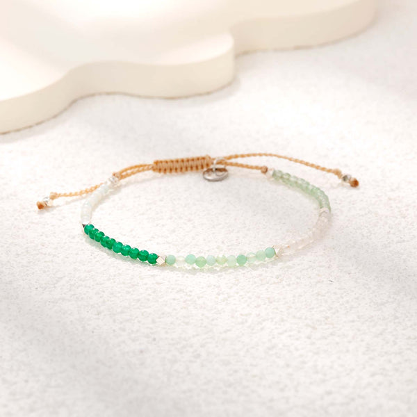 Bracelet Cordon Cœur Ouvert — Amour Infini
