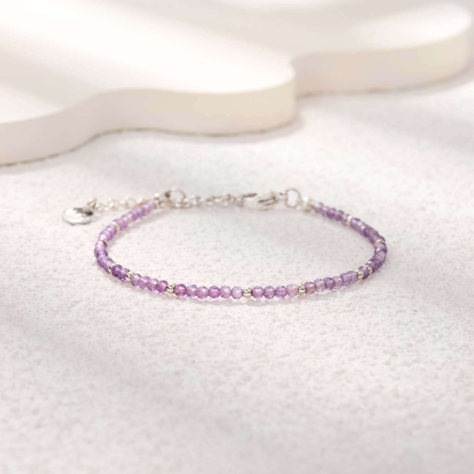 Bracelet Améthyste - Sérénité & Clarté d'Esprit