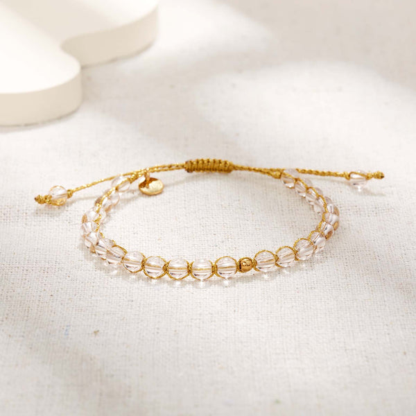 Bracelet Cristal de Roche - Clarté Lumineuse