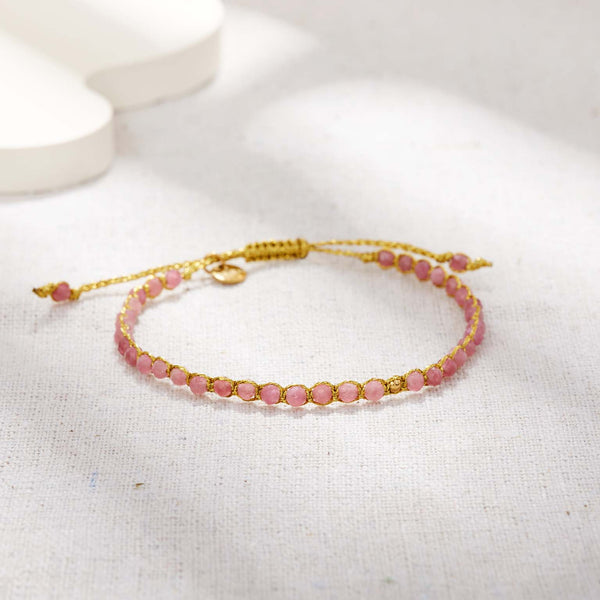Bracelet Tourmaline Rose – Mon Cœur S'Ouvre