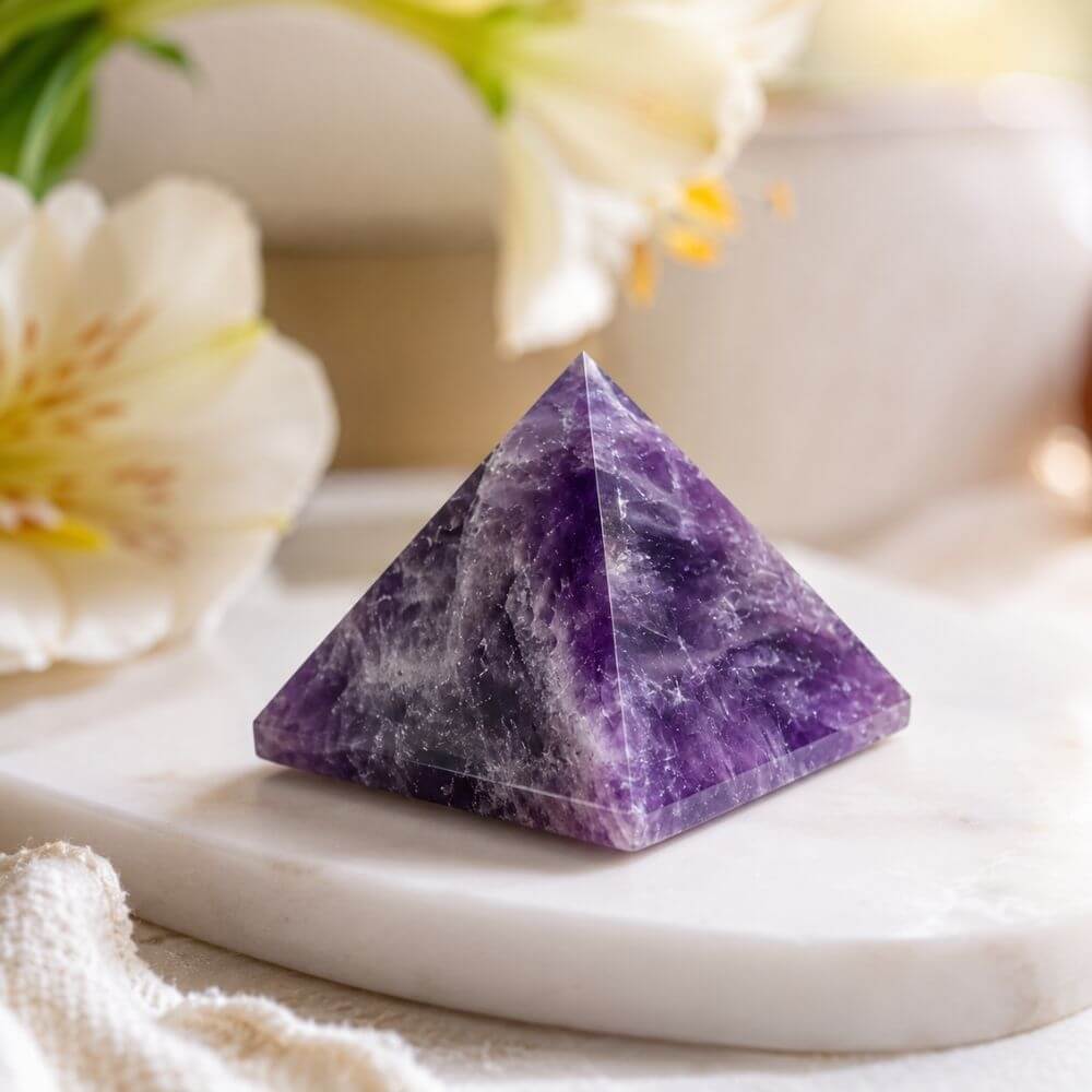 Pyramide Améthyste Naturelle – L'Art de Ralentir