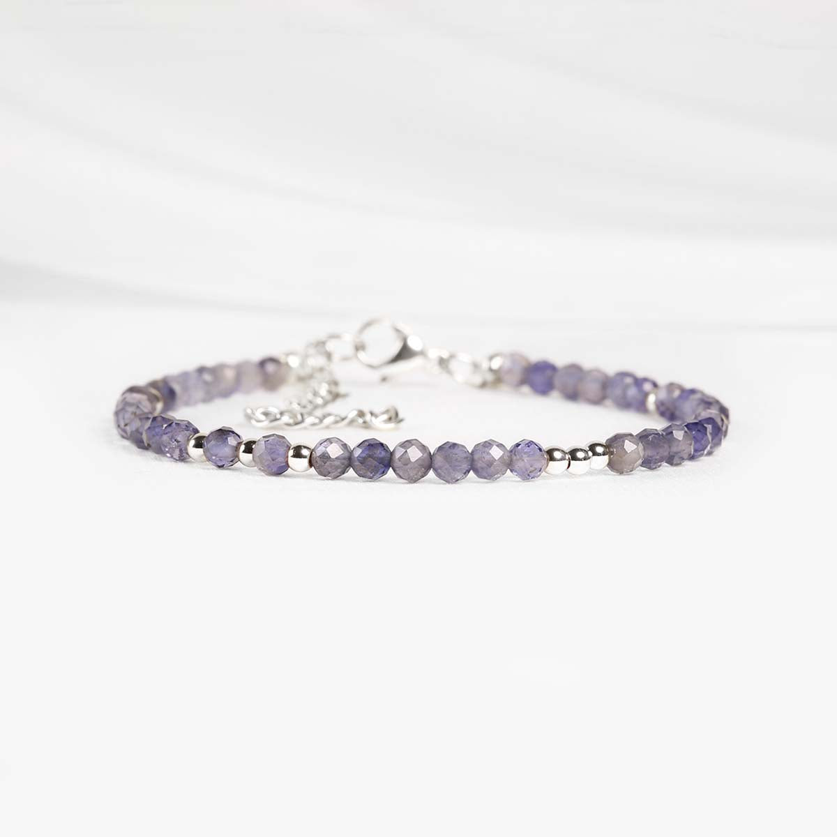 Bracelet Iolite - Clarté & Ancrage