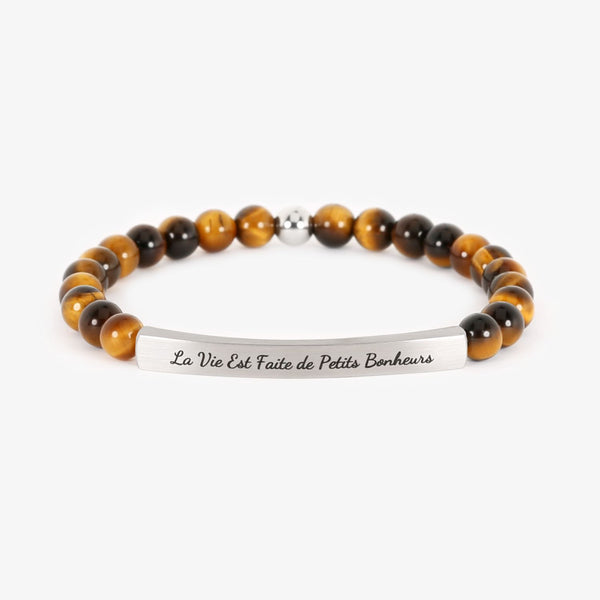 Bracelet "La Vie Est Faite de Petits Bonheurs"