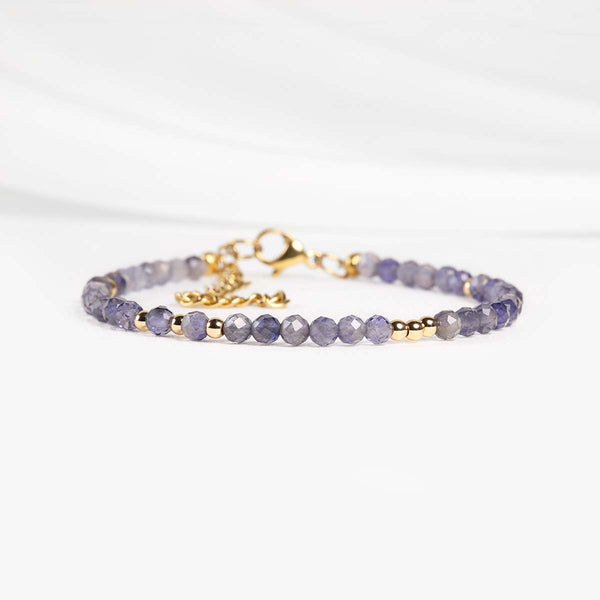Bracelet Iolite - Clarté & Ancrage