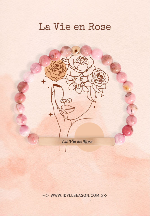 Bracelet "La Vie en Rose"