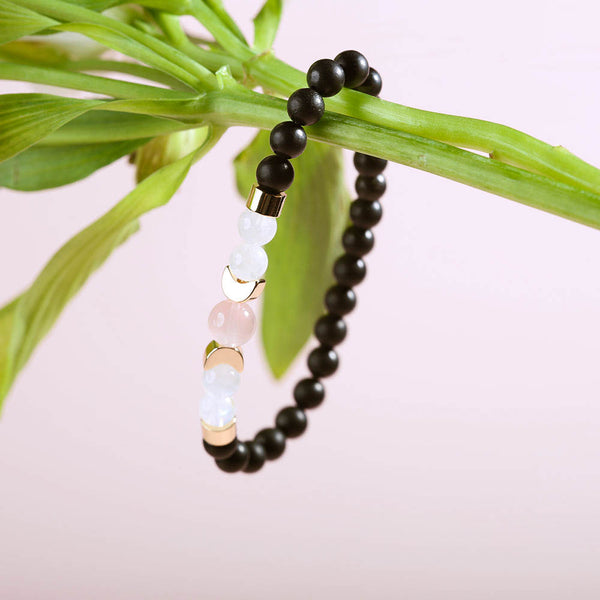 Bracelet "Bouclier Sacré" en shungite
