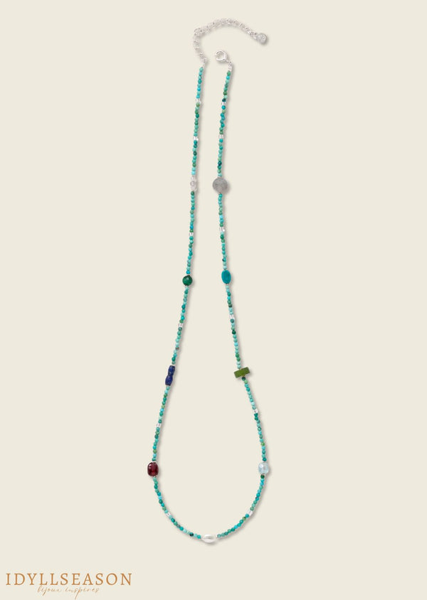 Collier Signe Astrologique - Capricorne - Pierre naturelle