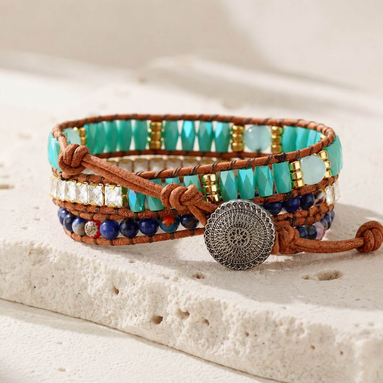 Bracelet de Sodalite Reine Vibrante