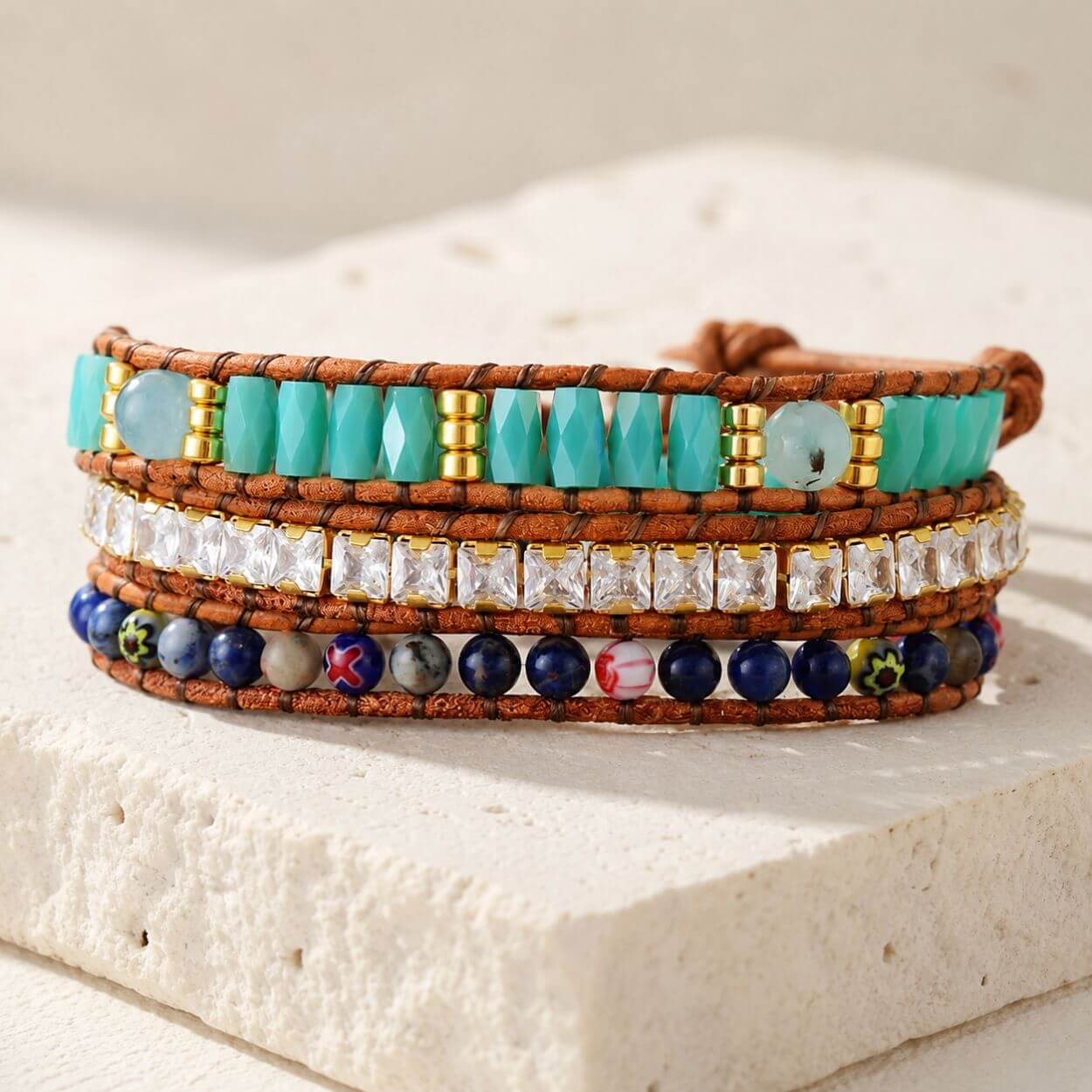 Bracelet de Sodalite Reine Vibrante