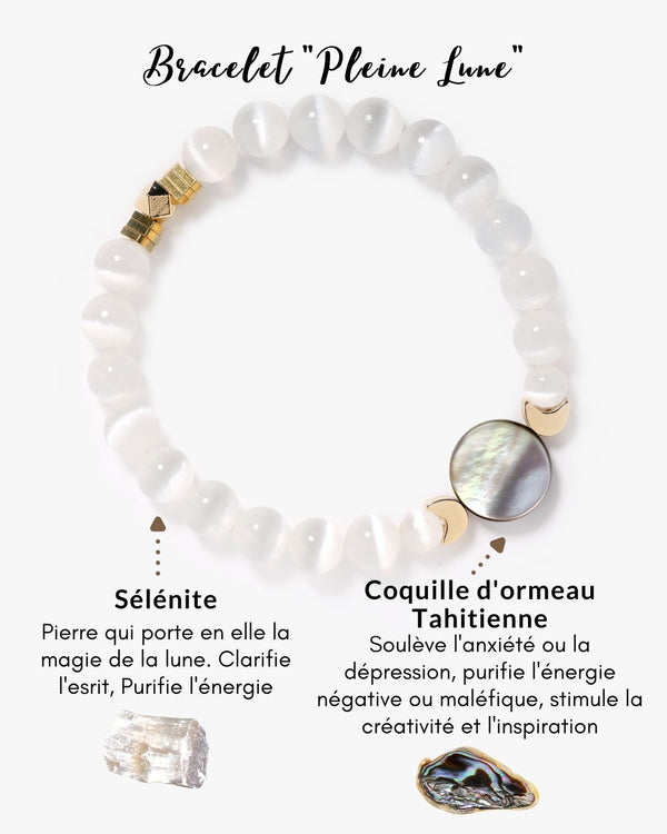 Bracelet "Purifiant Pleine Lune"