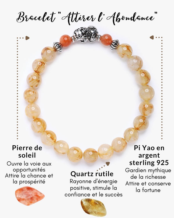 Bracelet "Attirer l'Abondance"