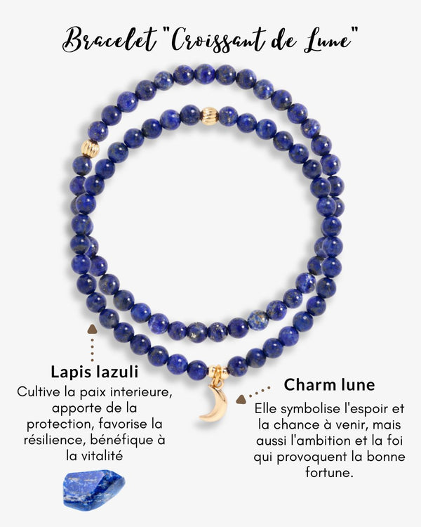 Set de Bracelets de la Lune en Croissant du Périple