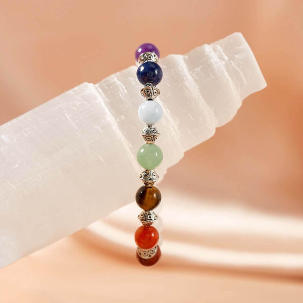 Bracelet 7 Chakras "Guérison et Amour"