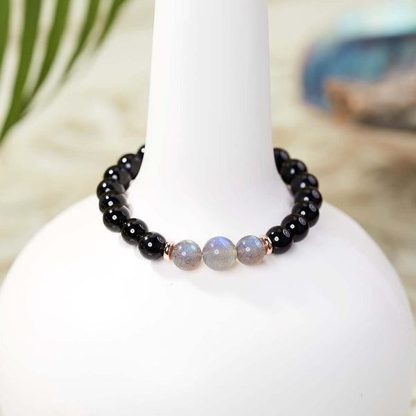Bracelet Bouclier énergétique Aurore polaire