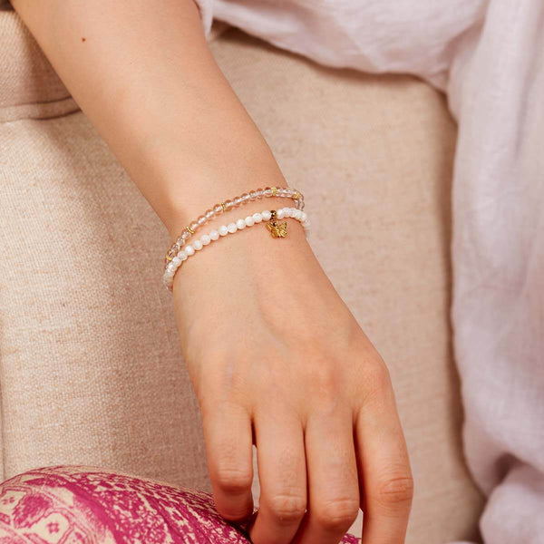 Bracelet "Légèreté" en Nacre