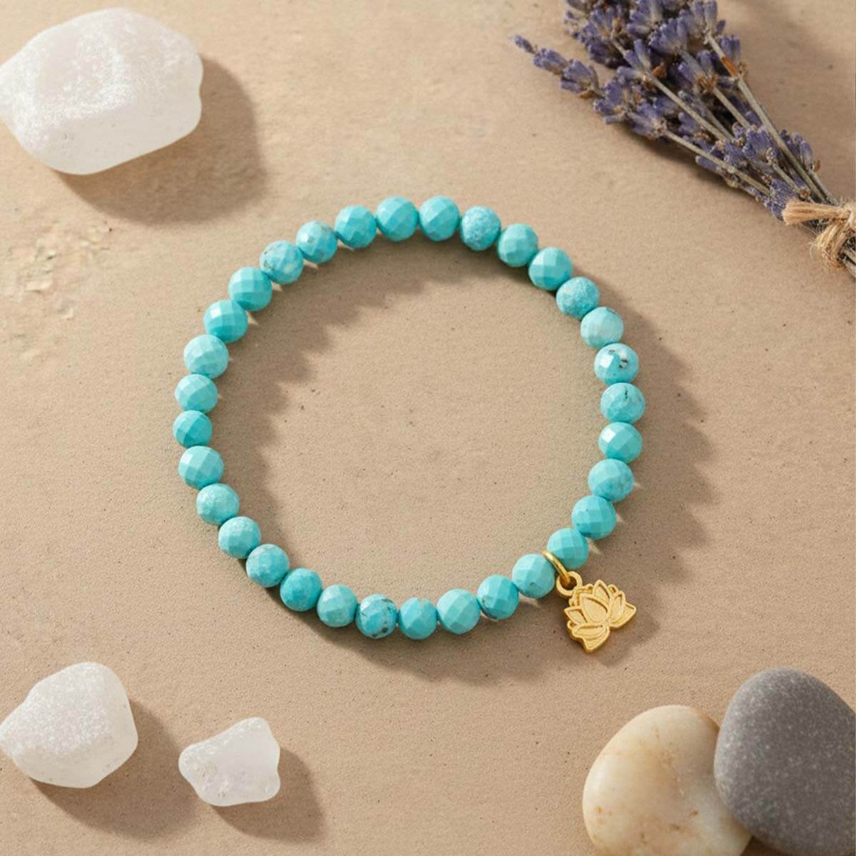 Bracelet "Connexion Divine" en Turquoise