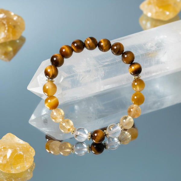 Bracelet "Éclat doré"