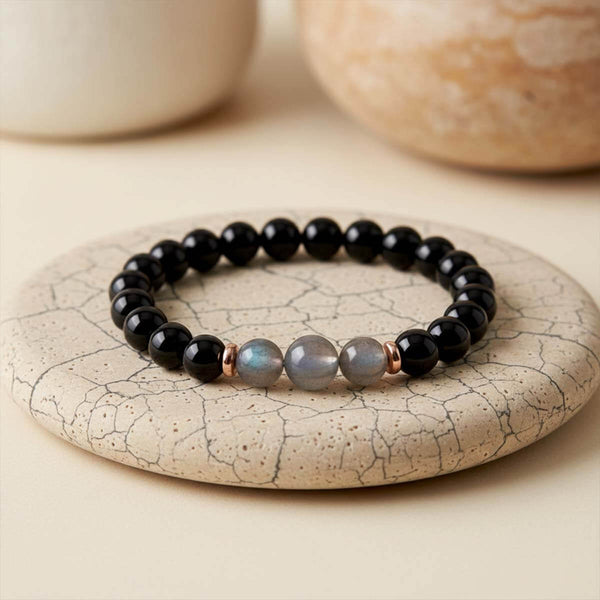 Bracelet Bouclier énergétique Aurore polaire
