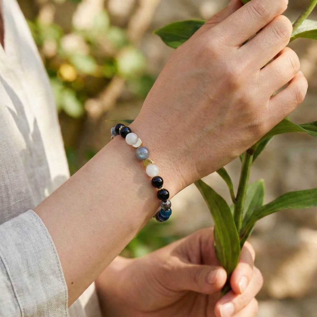Bracelet "Lumineuse" – Force douce & Protection intérieure