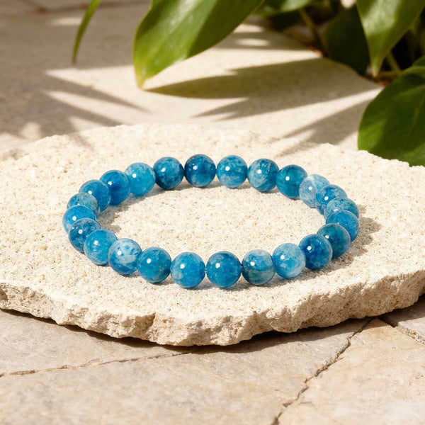 Bracelet Apatite "L'Instant Présent"