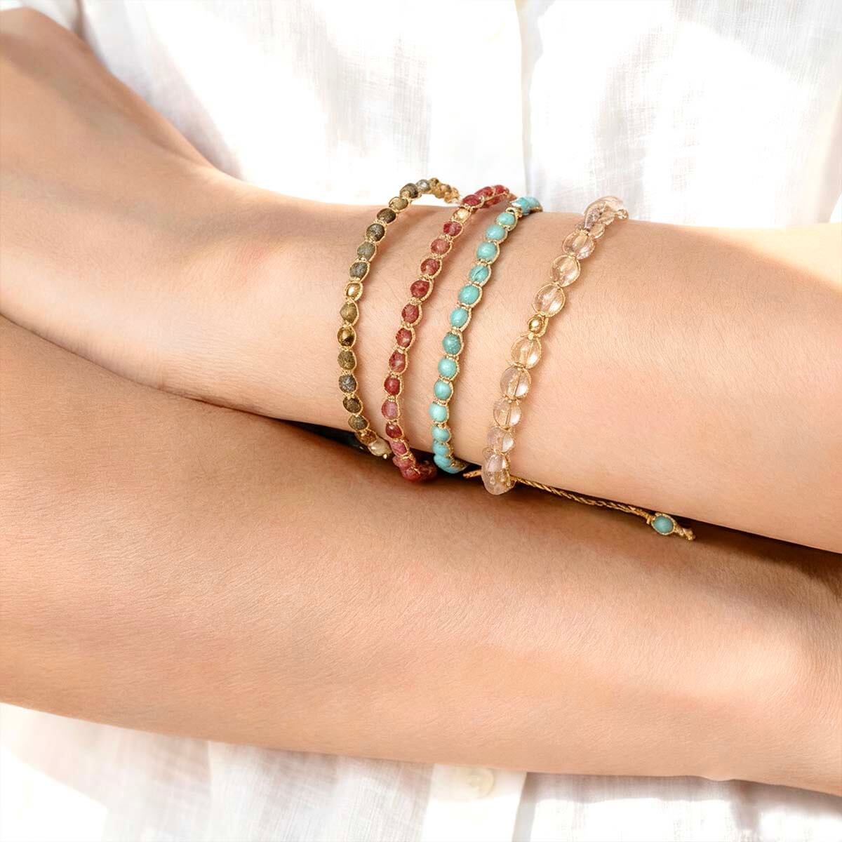 Bracelet Tourmaline Rose – Mon Cœur S'Ouvre