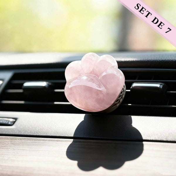 Pattes Mignonnes d'Energie Apaisante - Diffuseur Pierre Naturelle pour Voiture
