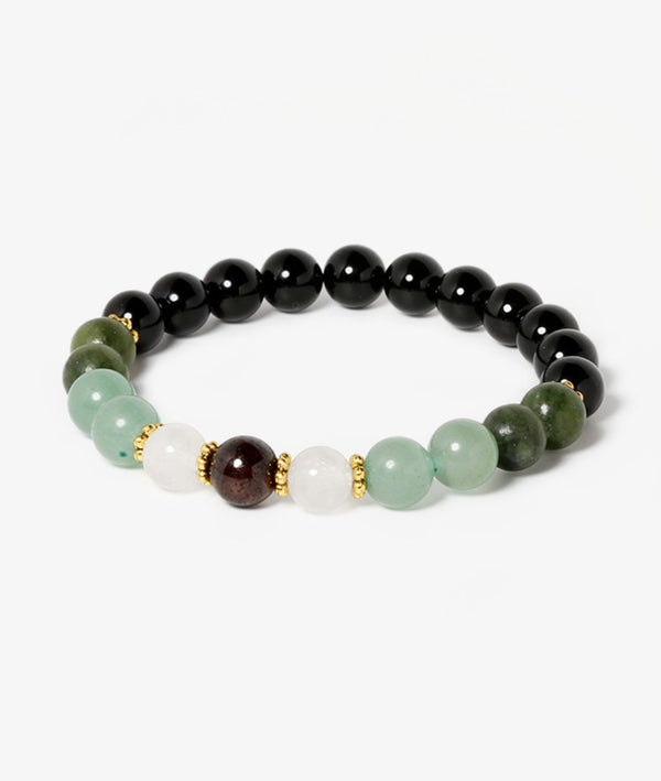 Bracelet "Abondance" en Multi-pierres