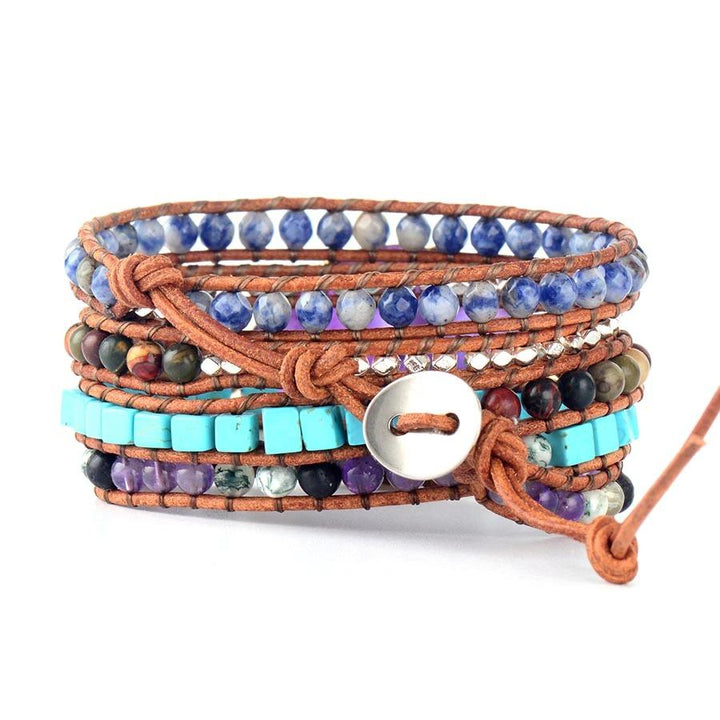 The Prosperity Amethyst Wrap Bracelet - youwows