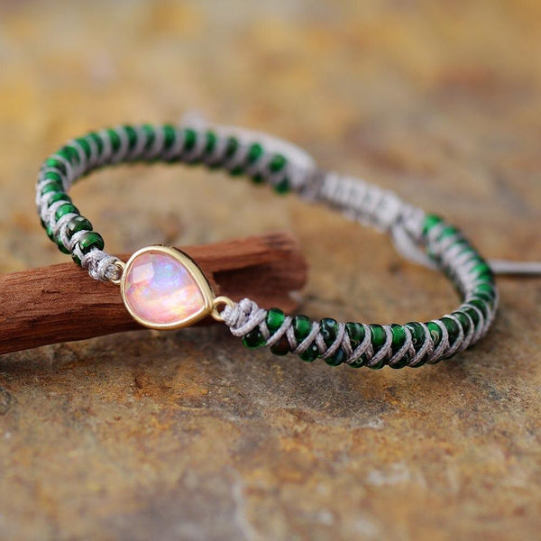 Bracelets à breloques opales Boho Love