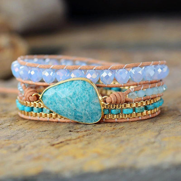 Bracelet apaisant en amazonite